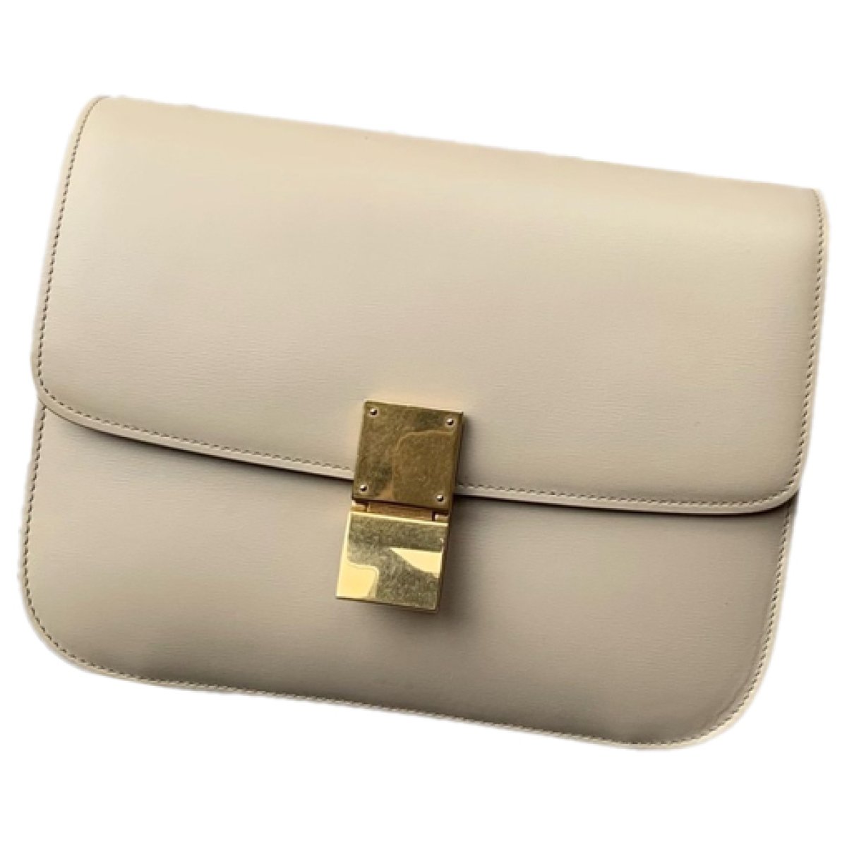 Classic leather crossbody bag