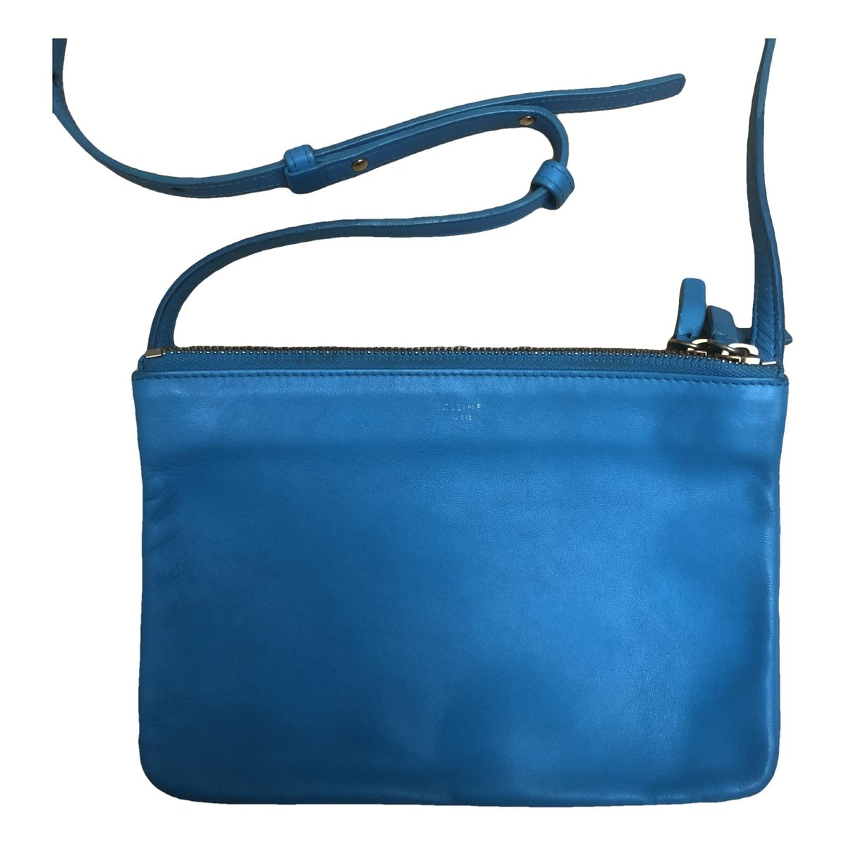 Trio leather crossbody bag