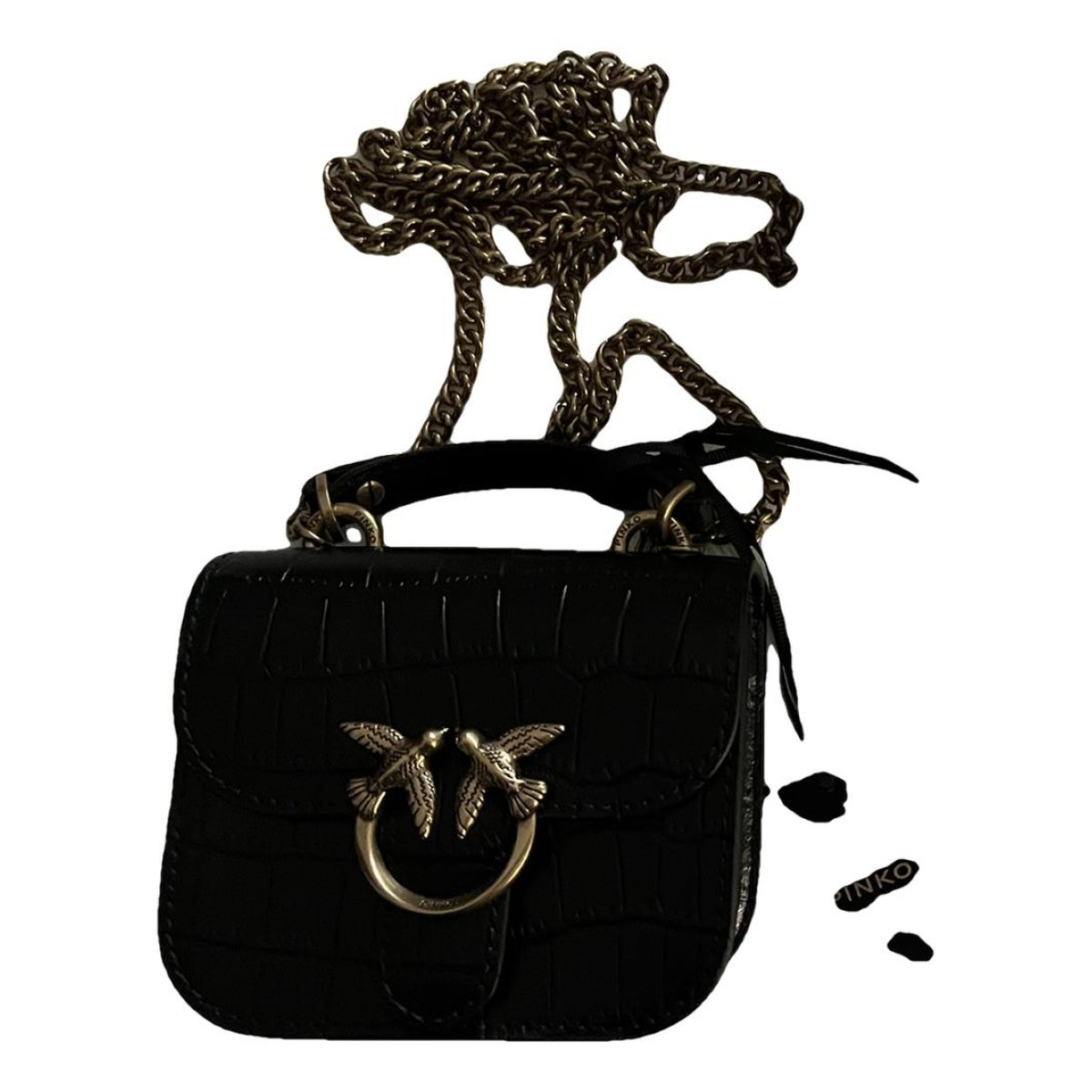Love Bag leather clutch bag