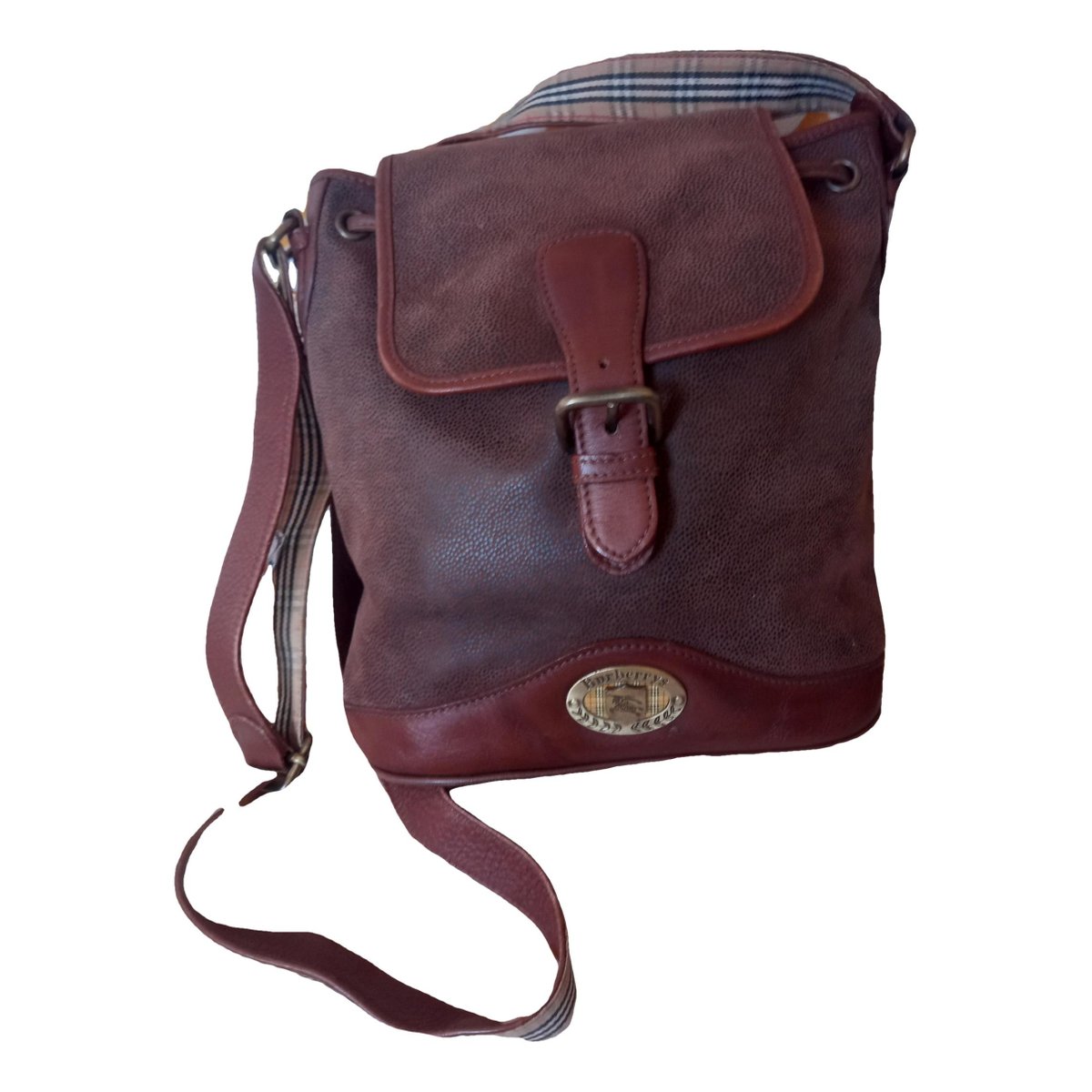 Lola Bucket leather crossbody bag
