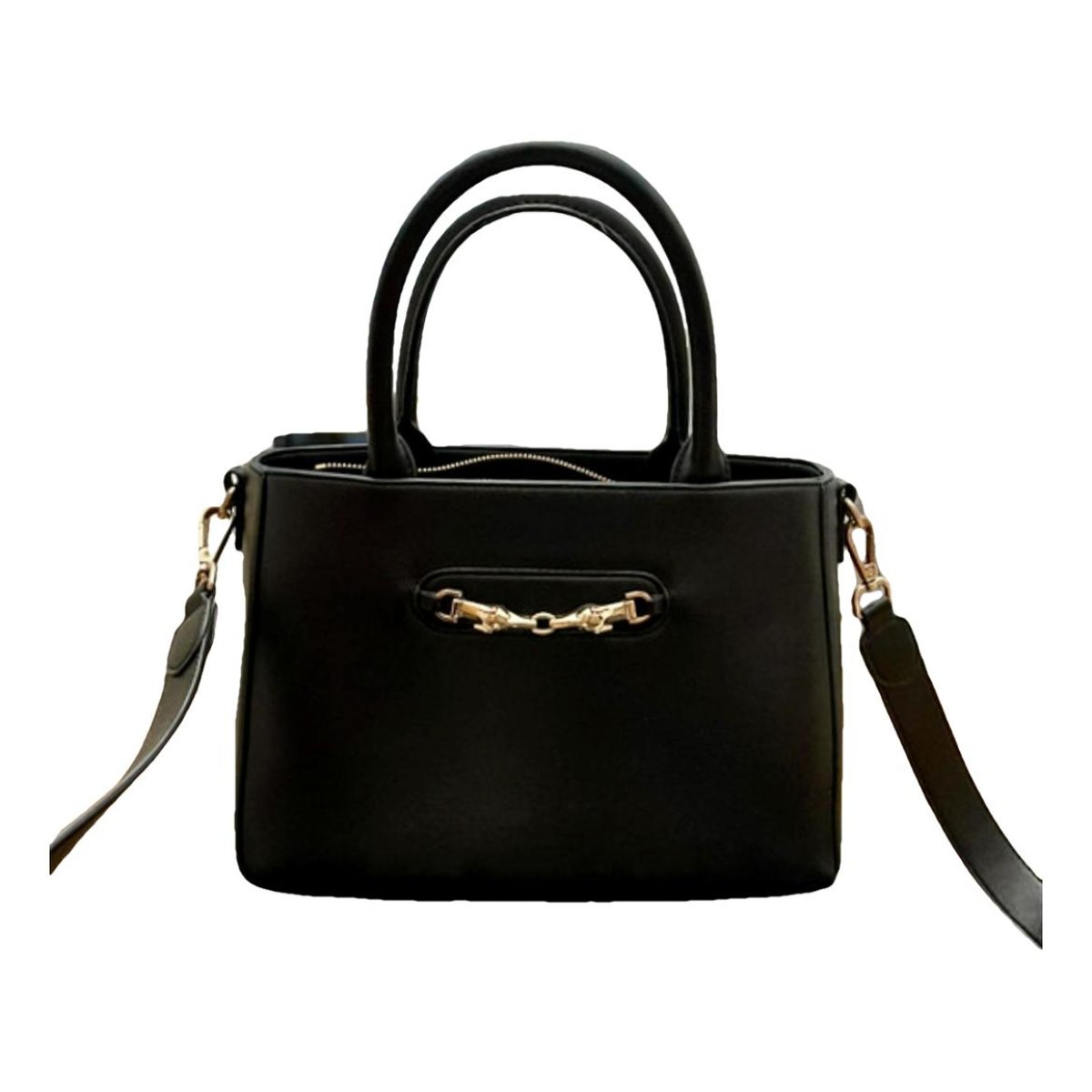 Vegan leather tote