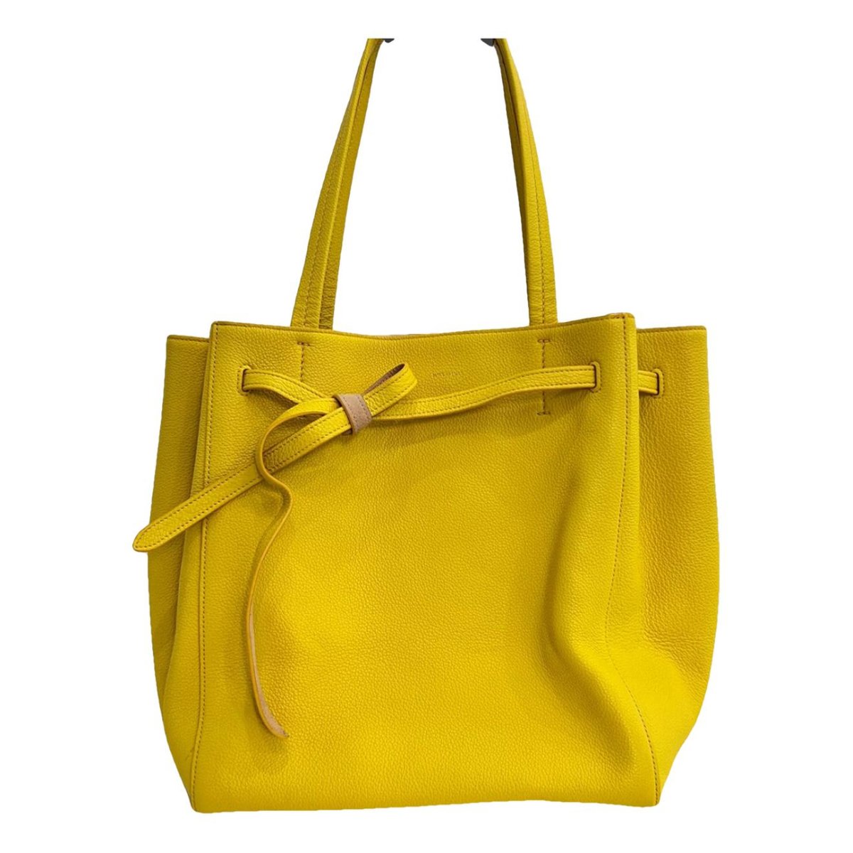 Cabas Phantom leather handbag