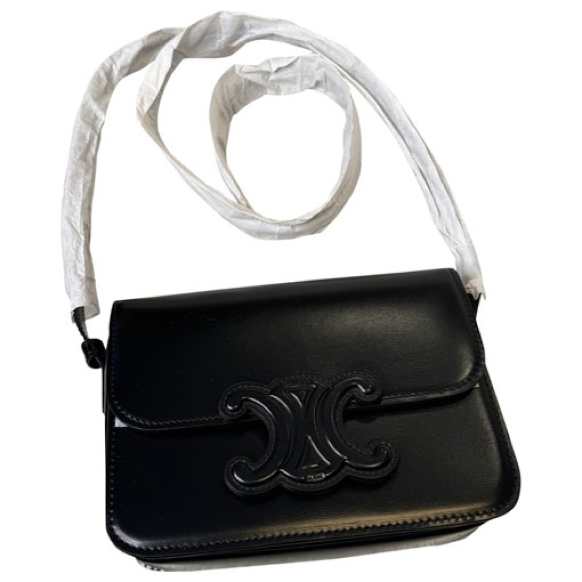 Triomphe leather handbag