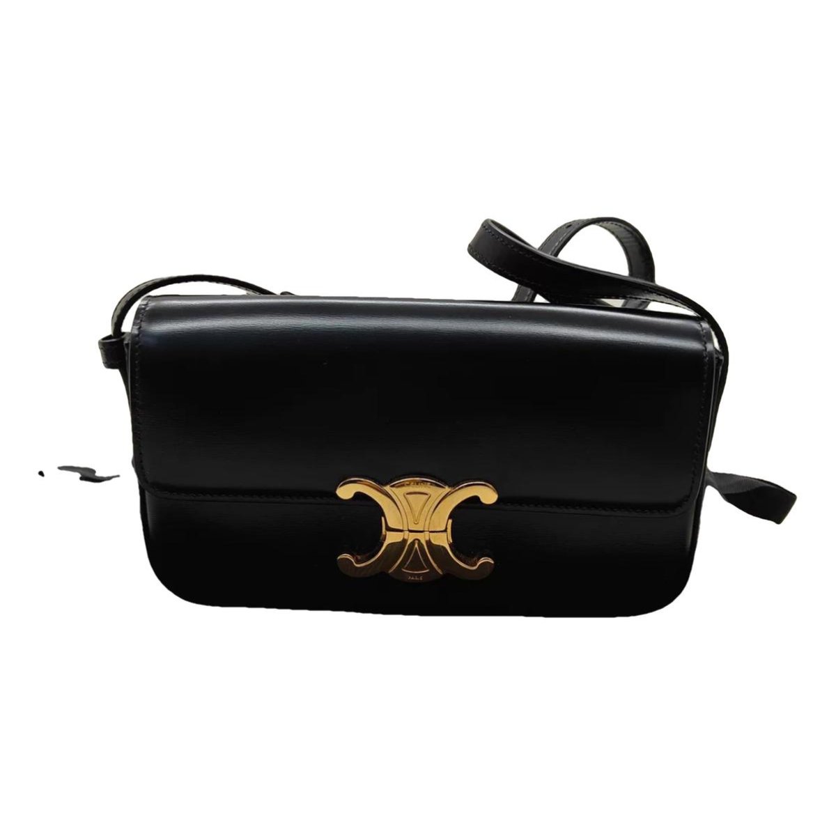Triomphe Long leather handbag