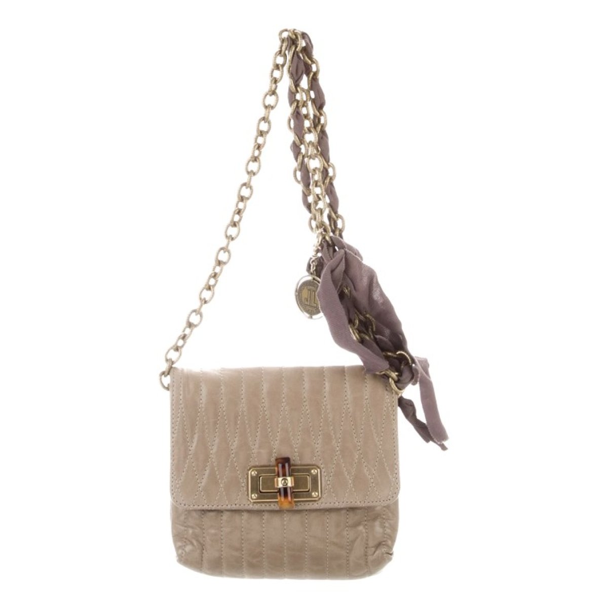 Happy leather crossbody bag