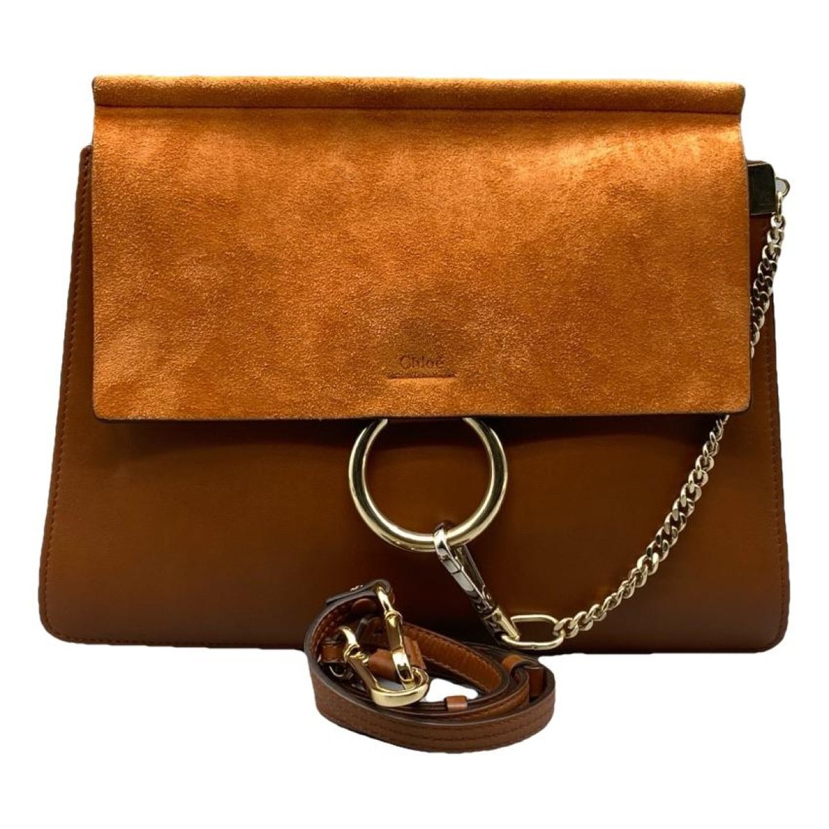 Faye leather crossbody bag