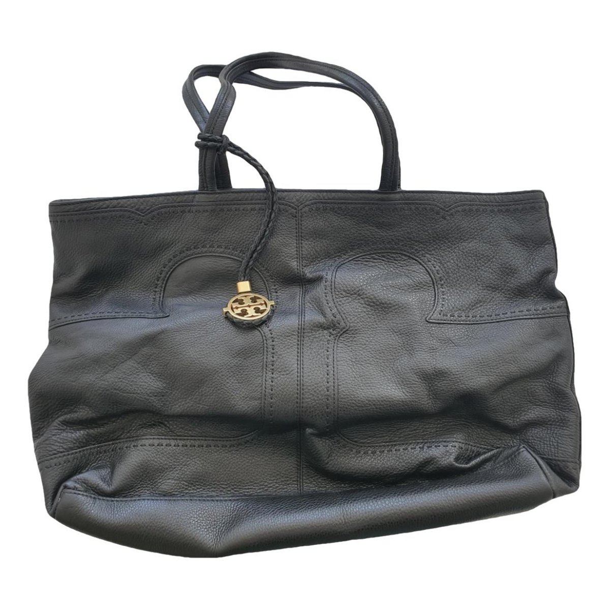 Leather tote