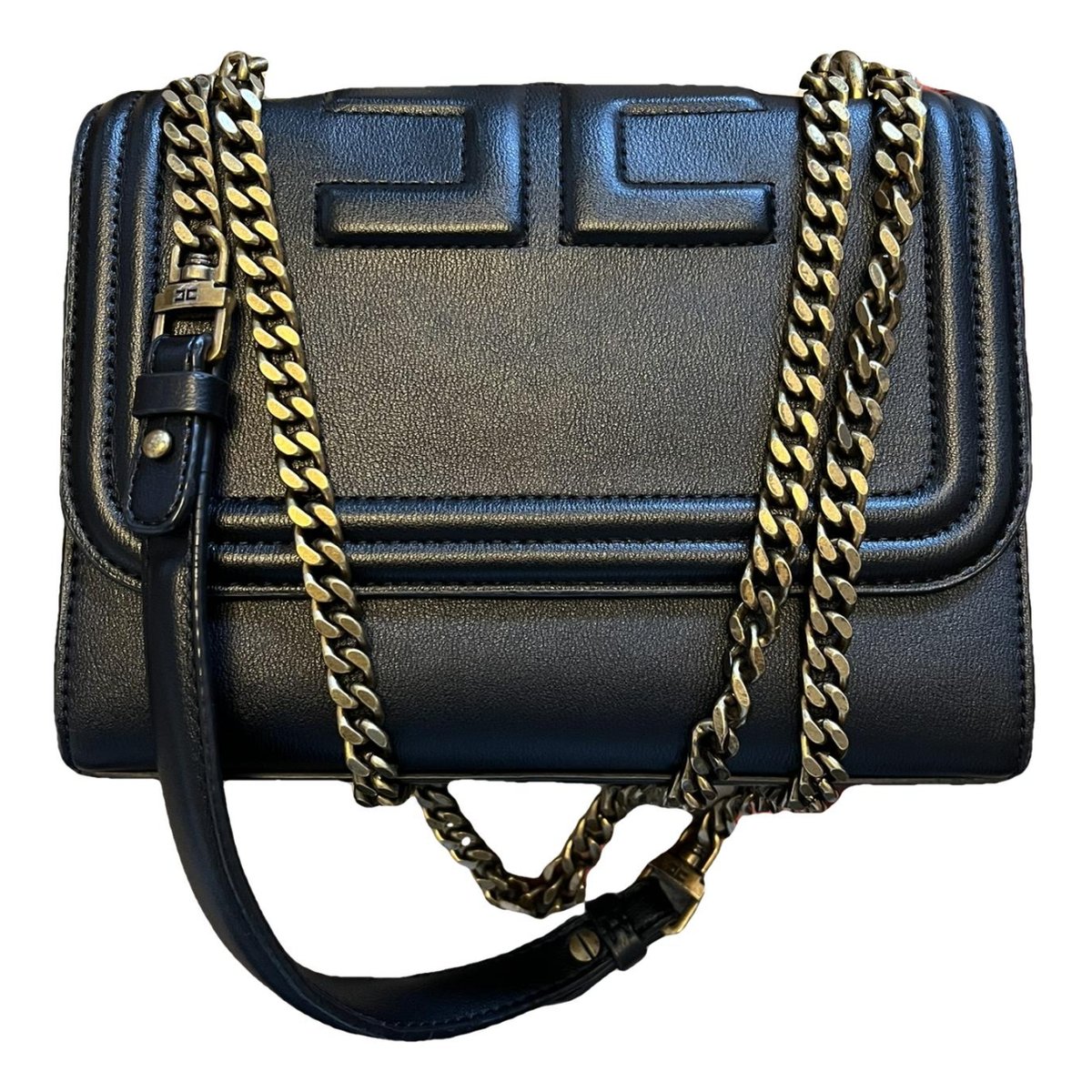 Vegan leather crossbody bag