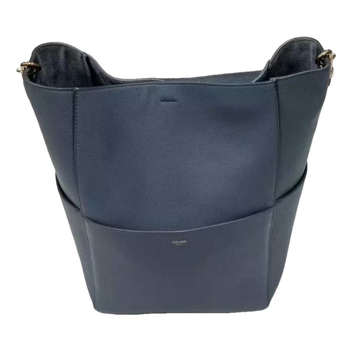 Seau Sangle leather tote