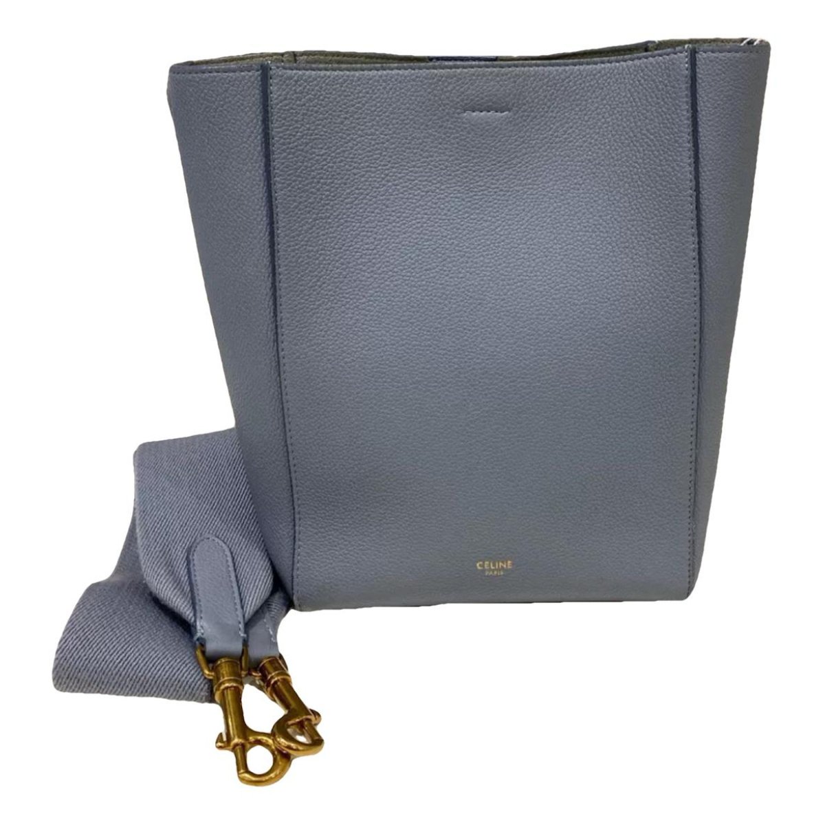 Seau Sangle leather tote