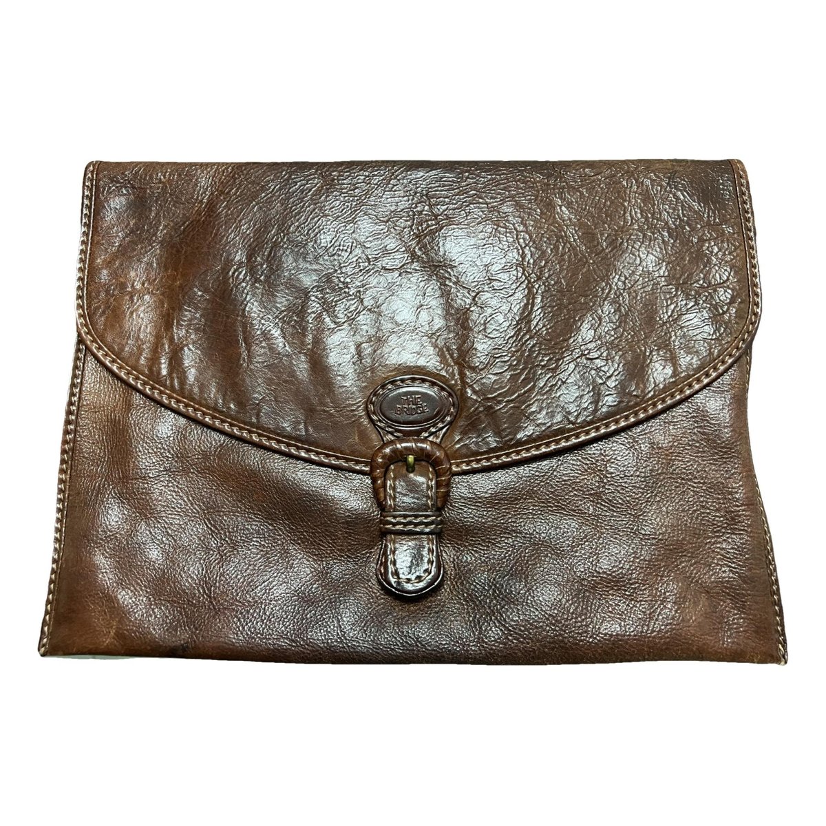 Leather satchel