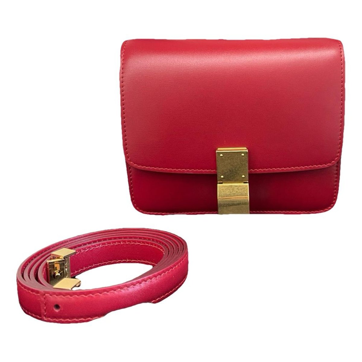Classic leather handbag