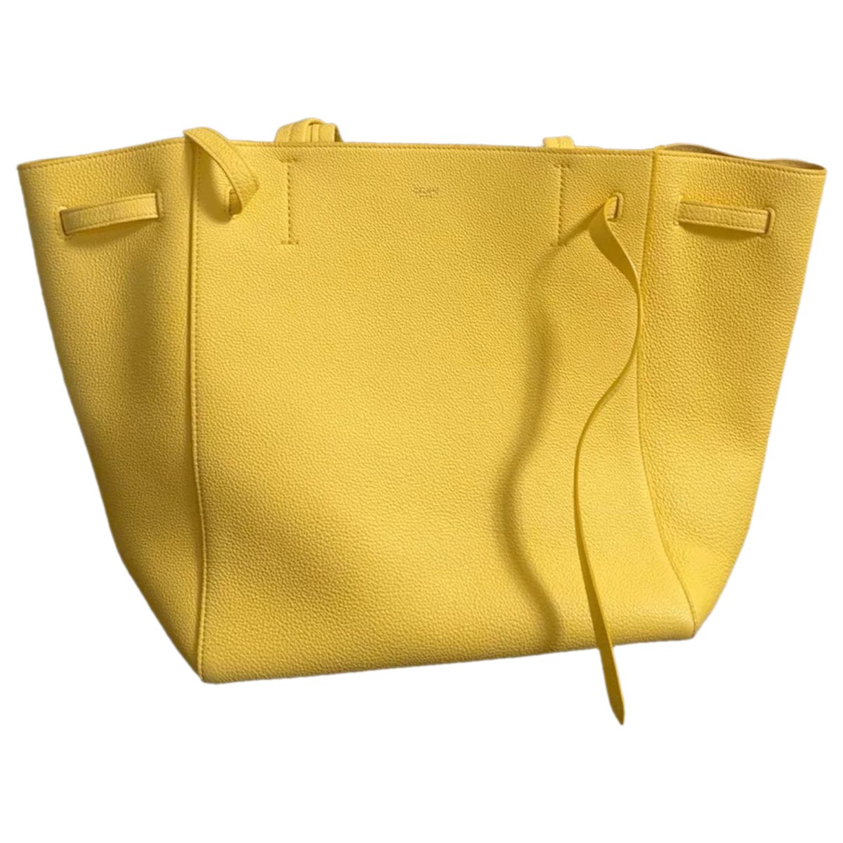 Cabas Phantom leather handbag