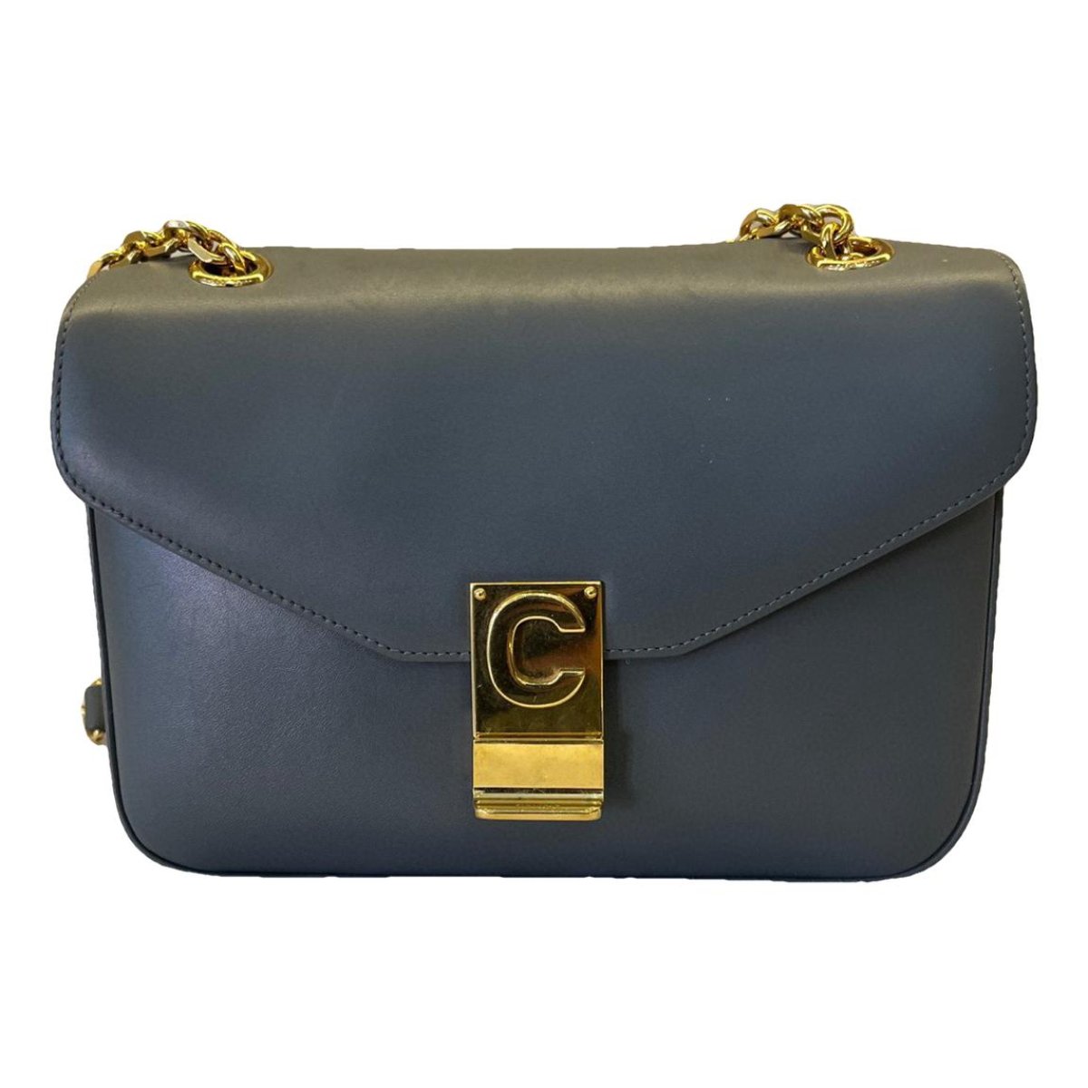 C bag leather crossbody bag