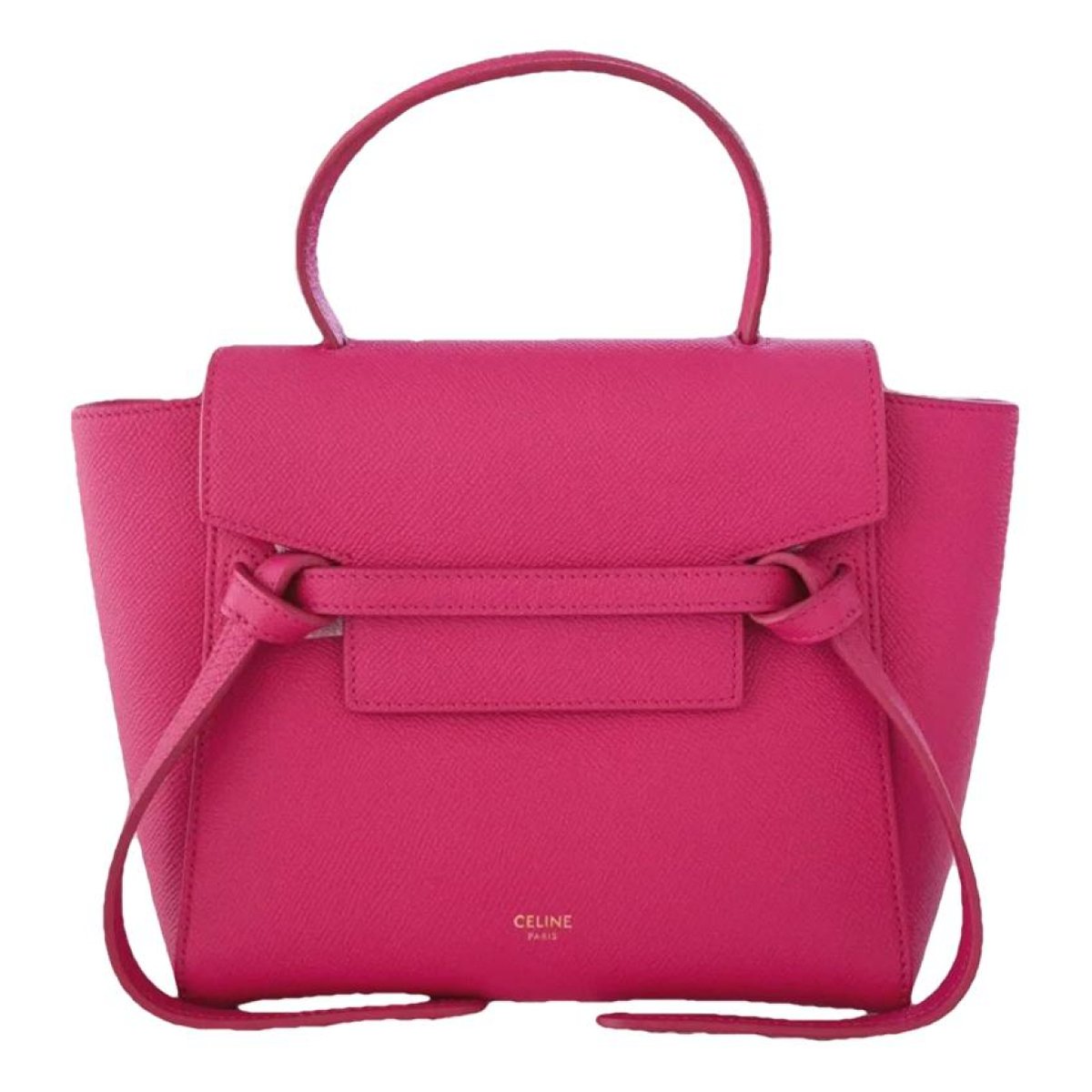 Belt leather handbag
