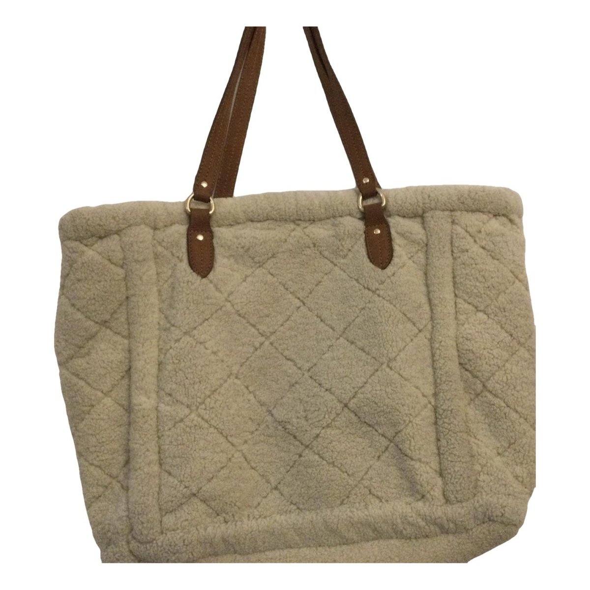 Cabas faux fur tote