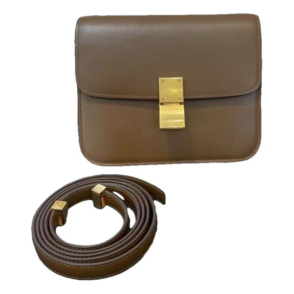 Classic leather handbag