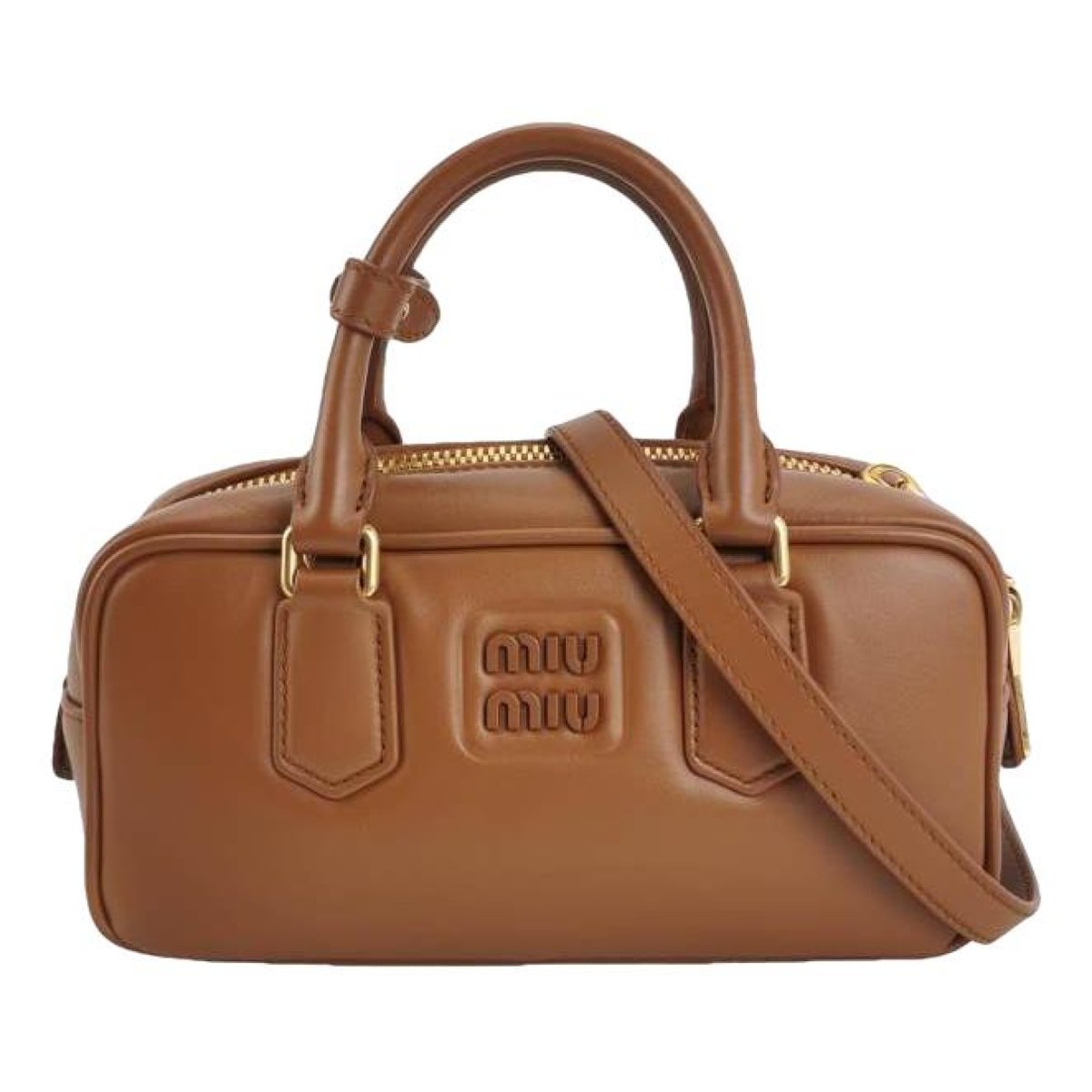 Arcadie leather handbag