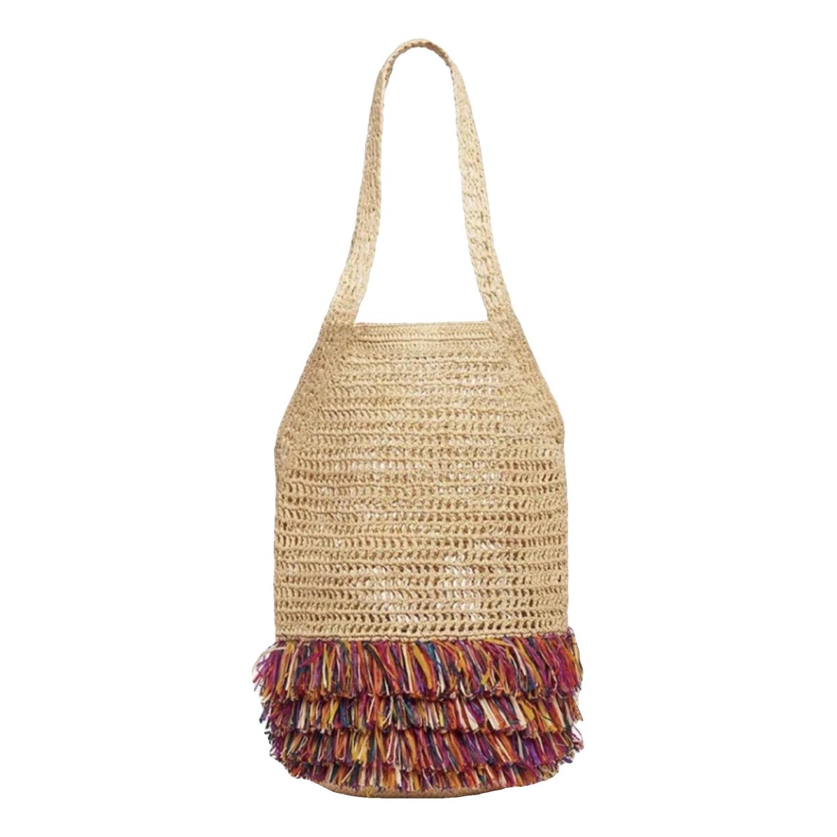 Caprice linen handbag