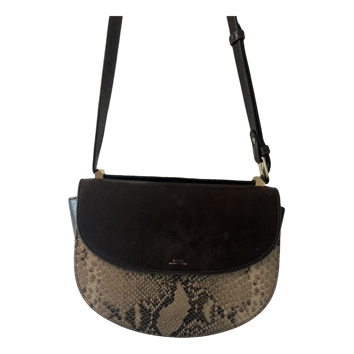 Genève leather crossbody bag