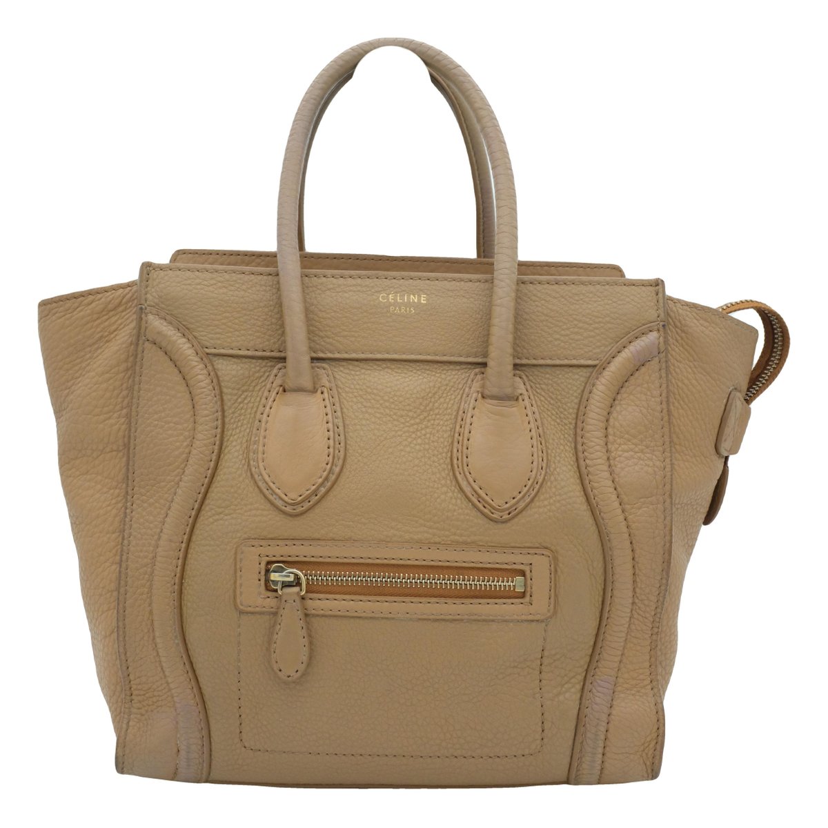 Luggage leather handbag