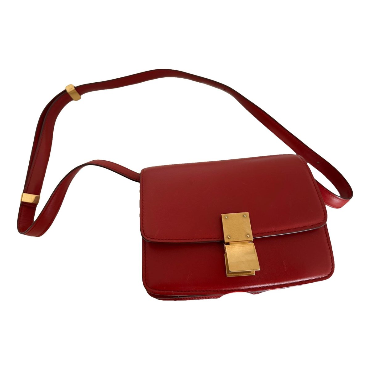 Classic leather crossbody bag