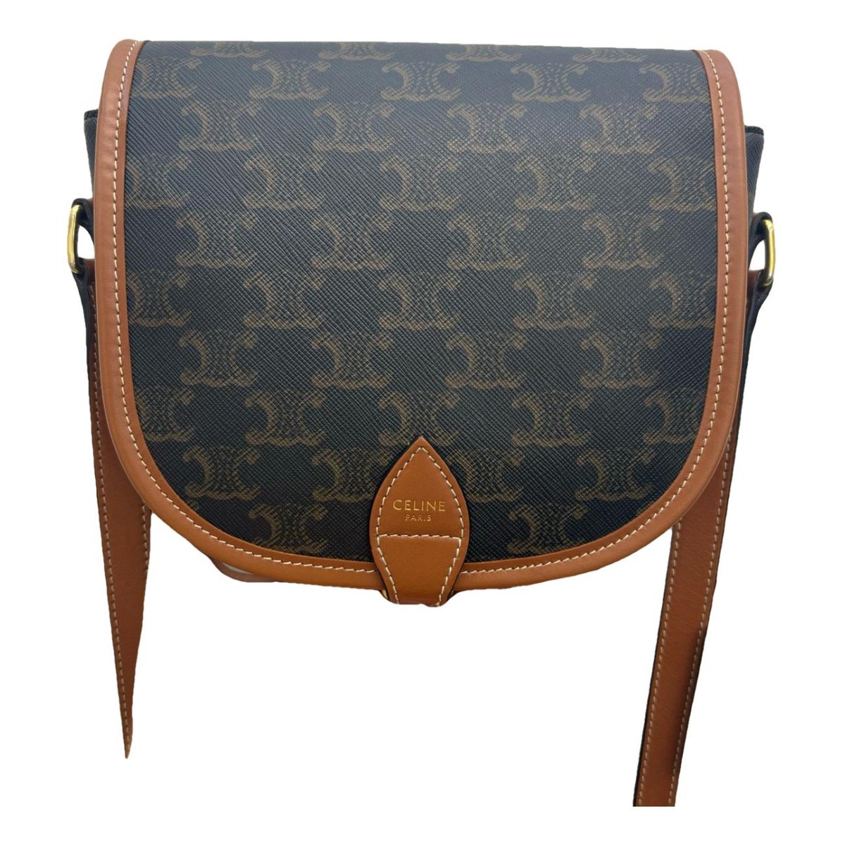 Folco vinyl crossbody bag