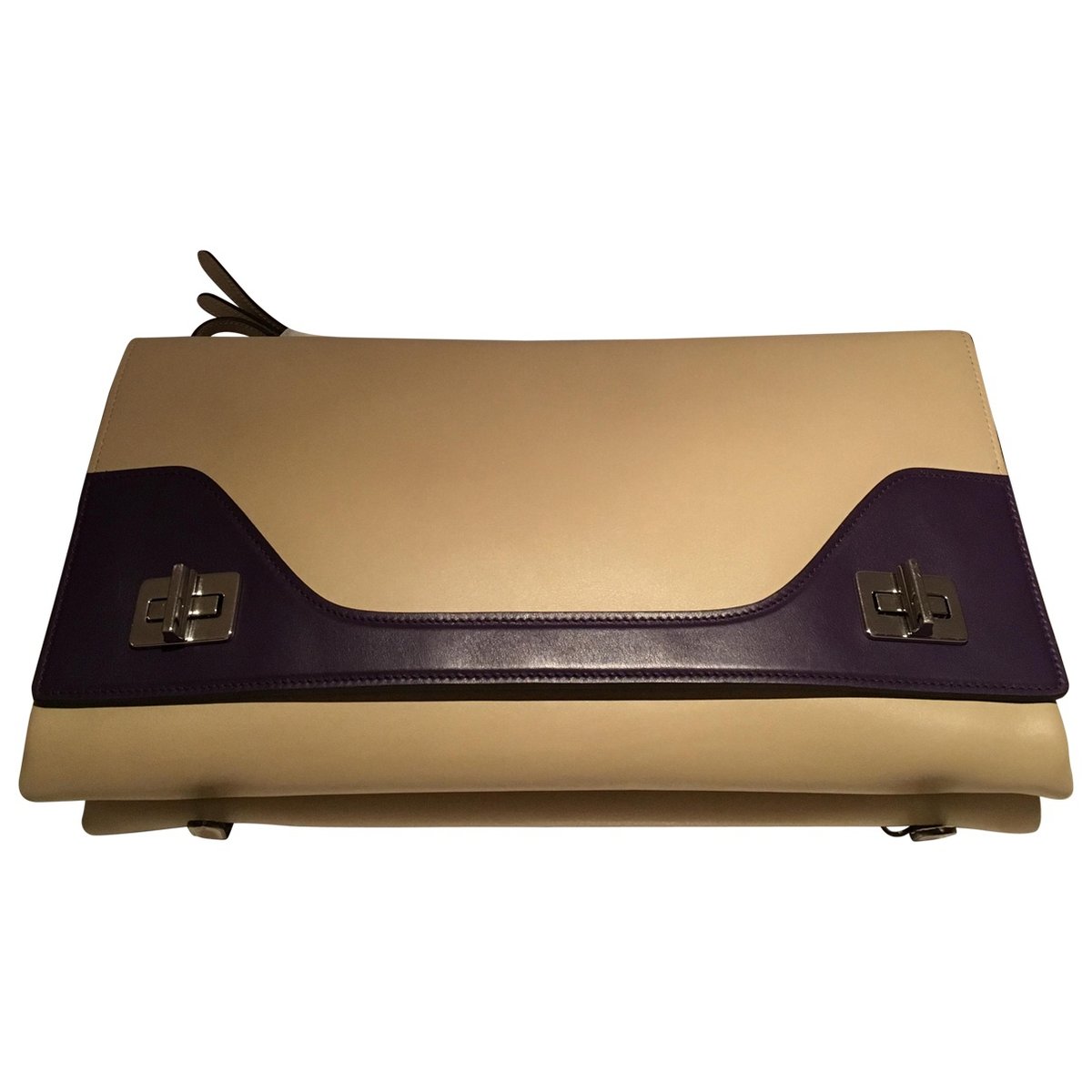 Cahier leather handbag