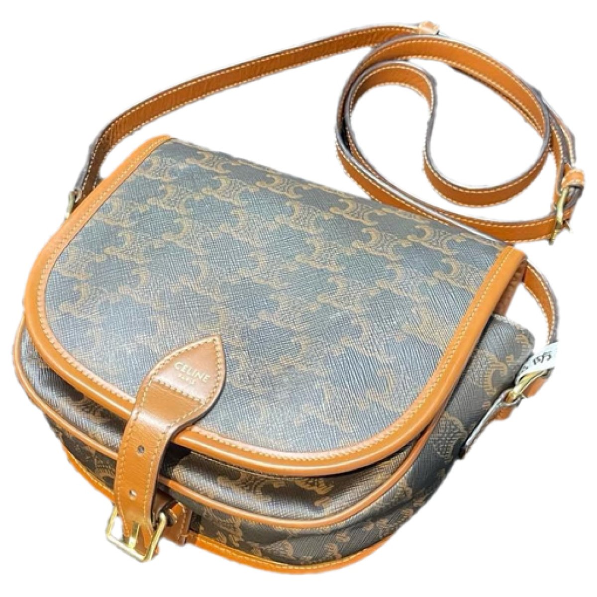 Folco leather crossbody bag