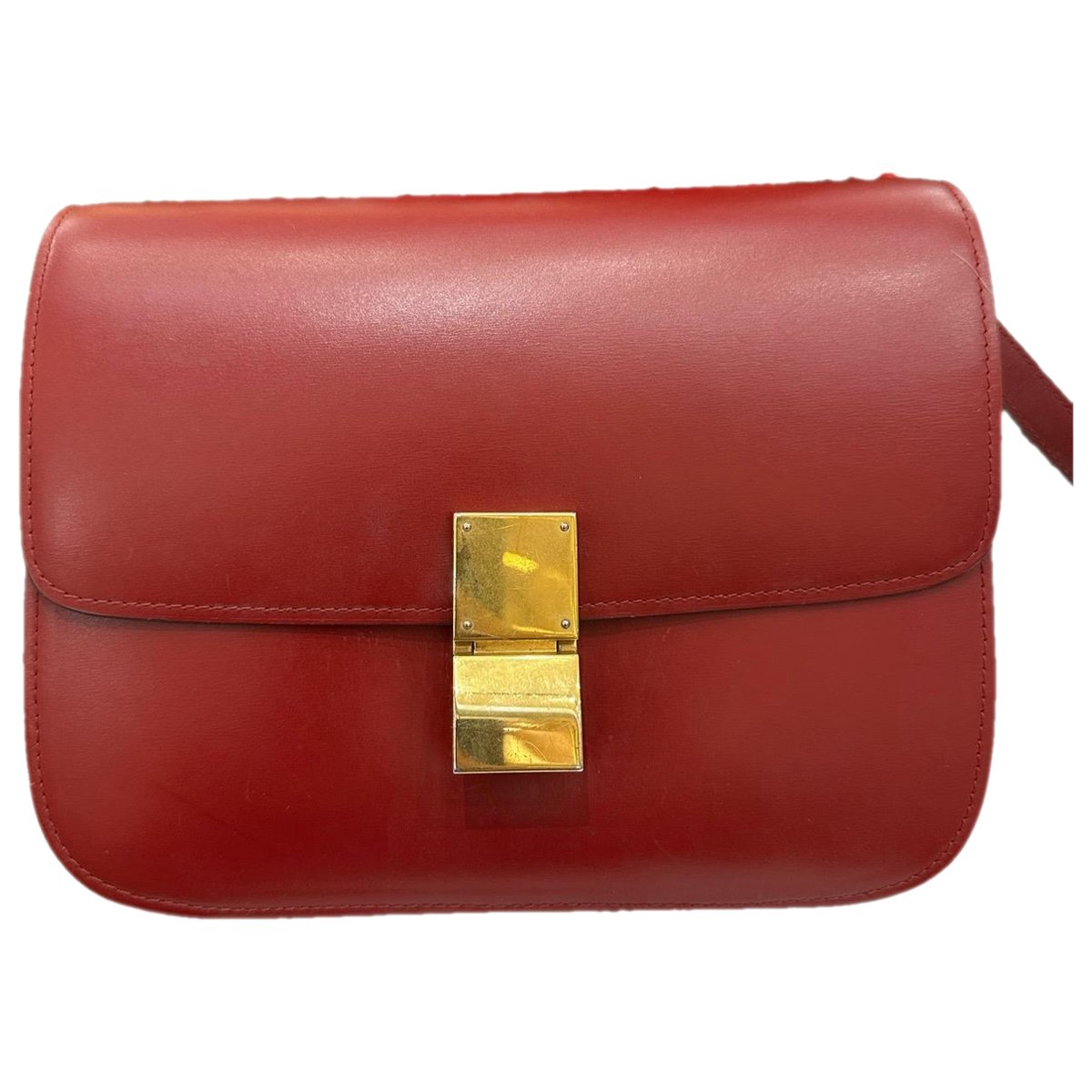 Classic leather handbag
