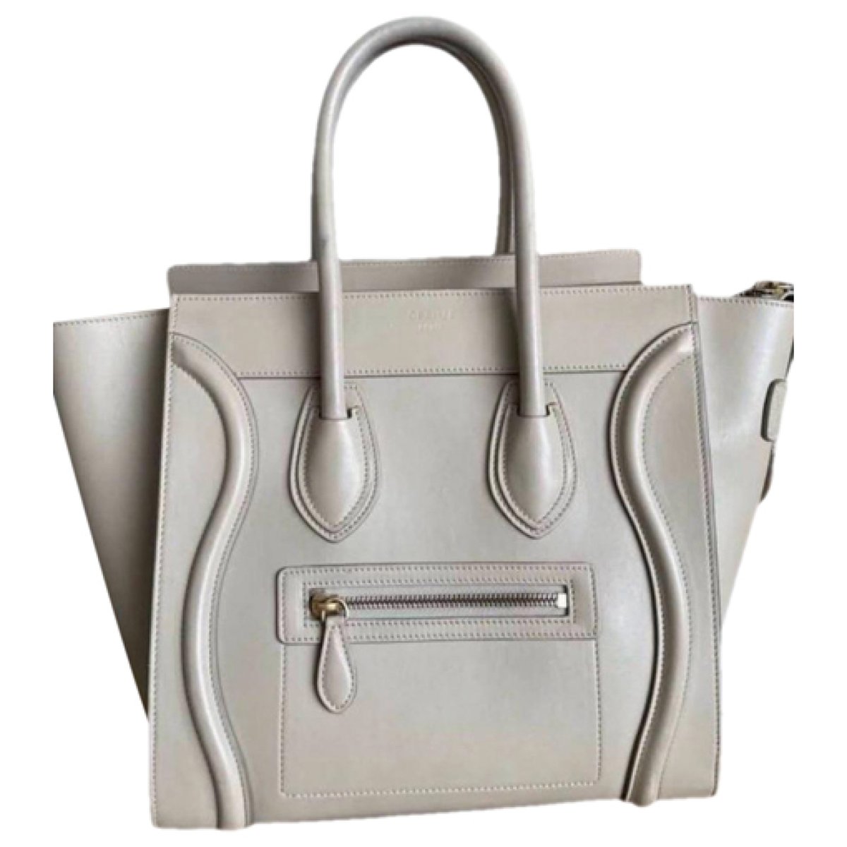 Luggage leather handbag