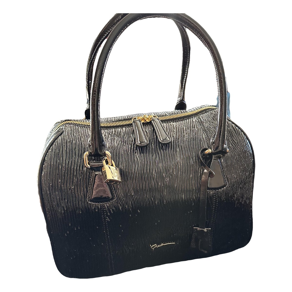 Leather handbag