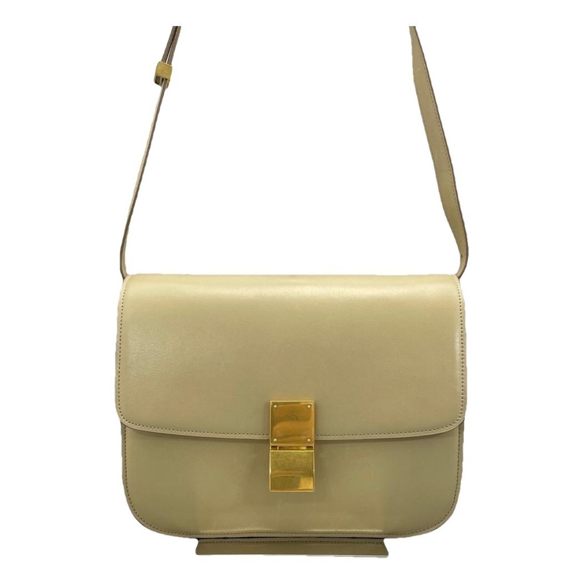 Classic leather crossbody bag
