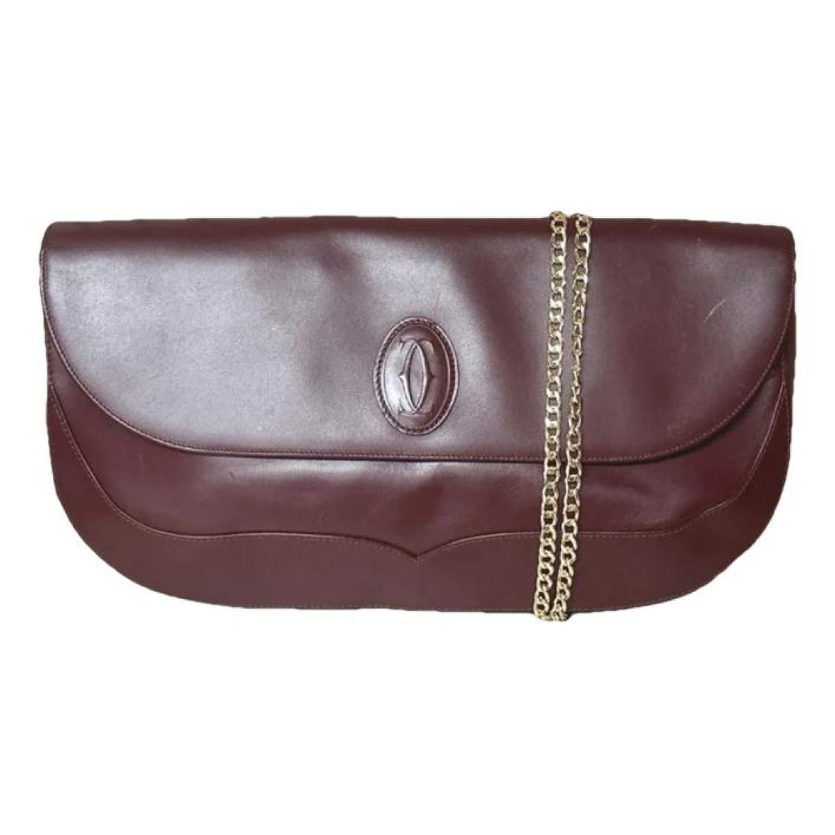 C leather handbag