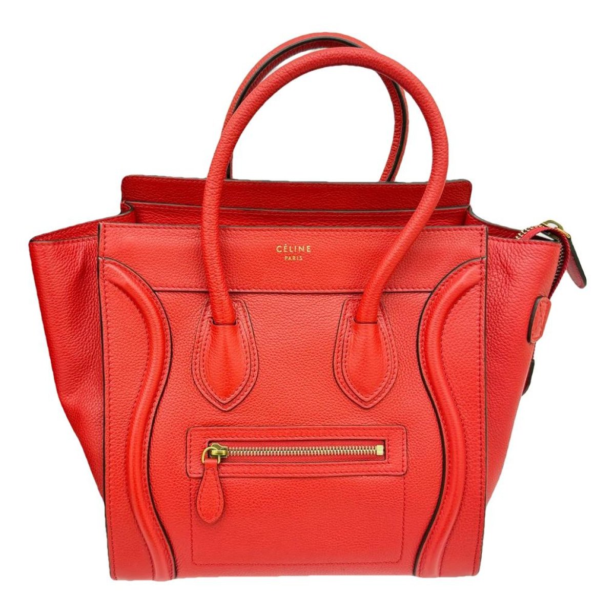 Luggage leather handbag