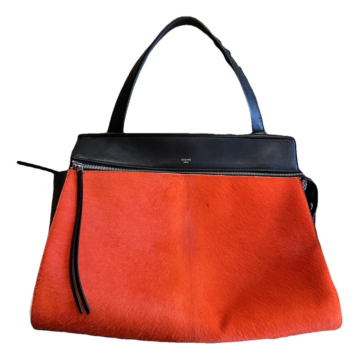Edge pony-style calfskin handbag