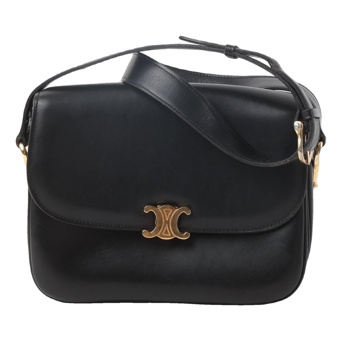 Triomphe leather handbag