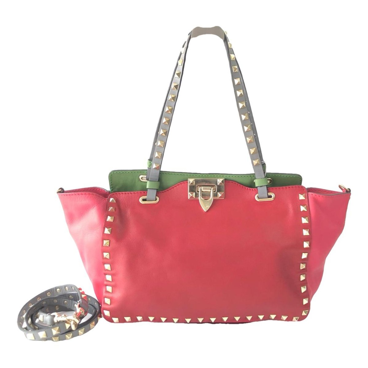 Micro Rockstud leather handbag