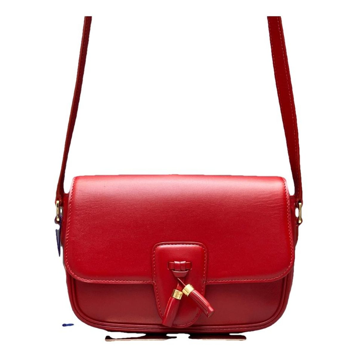 Tassels leather crossbody bag