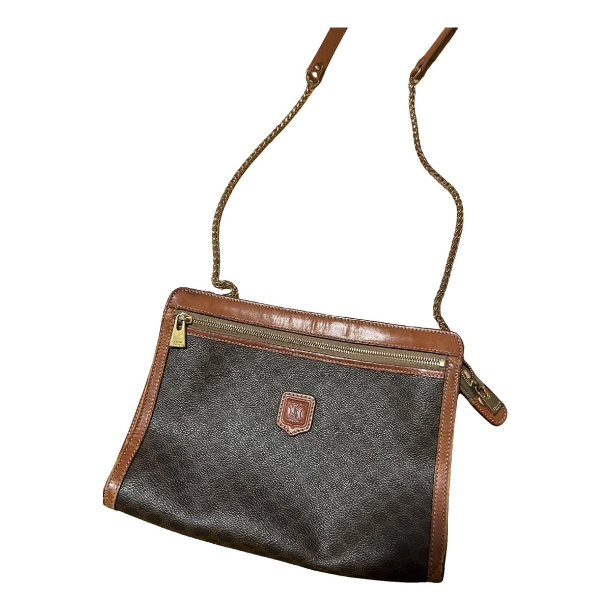 Triomphe Vintage leather handbag