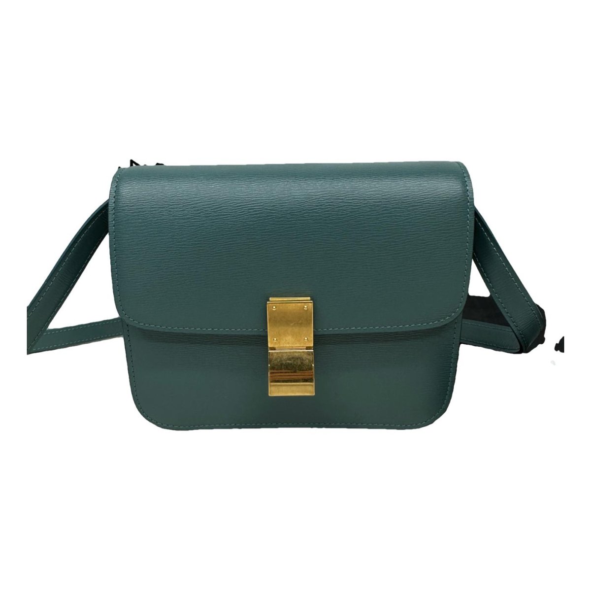 Classic leather crossbody bag