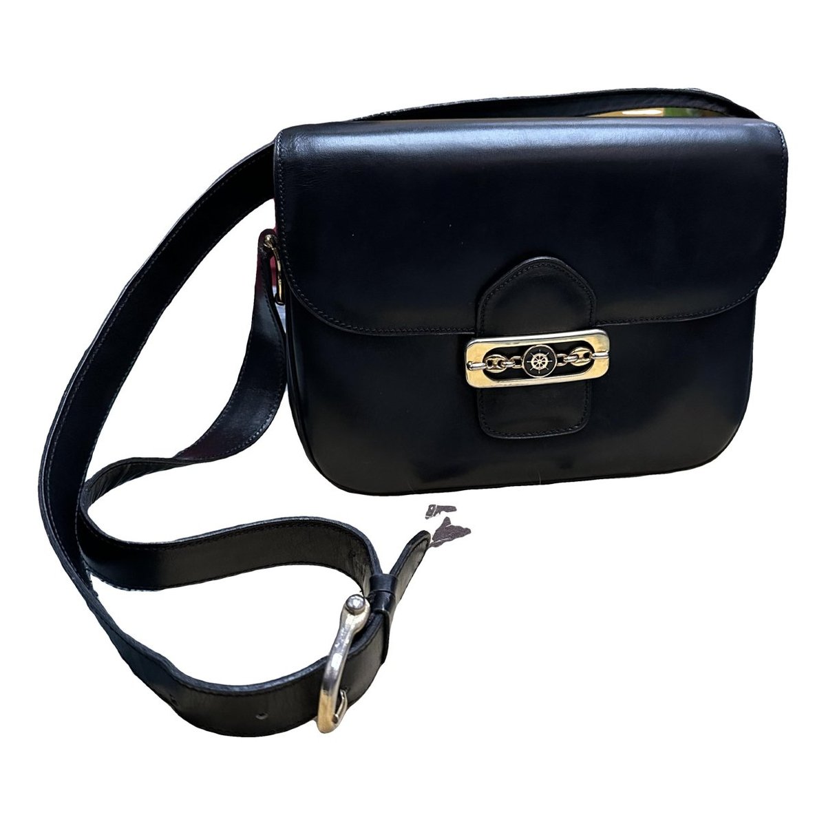 Crécy Vintage leather crossbody bag