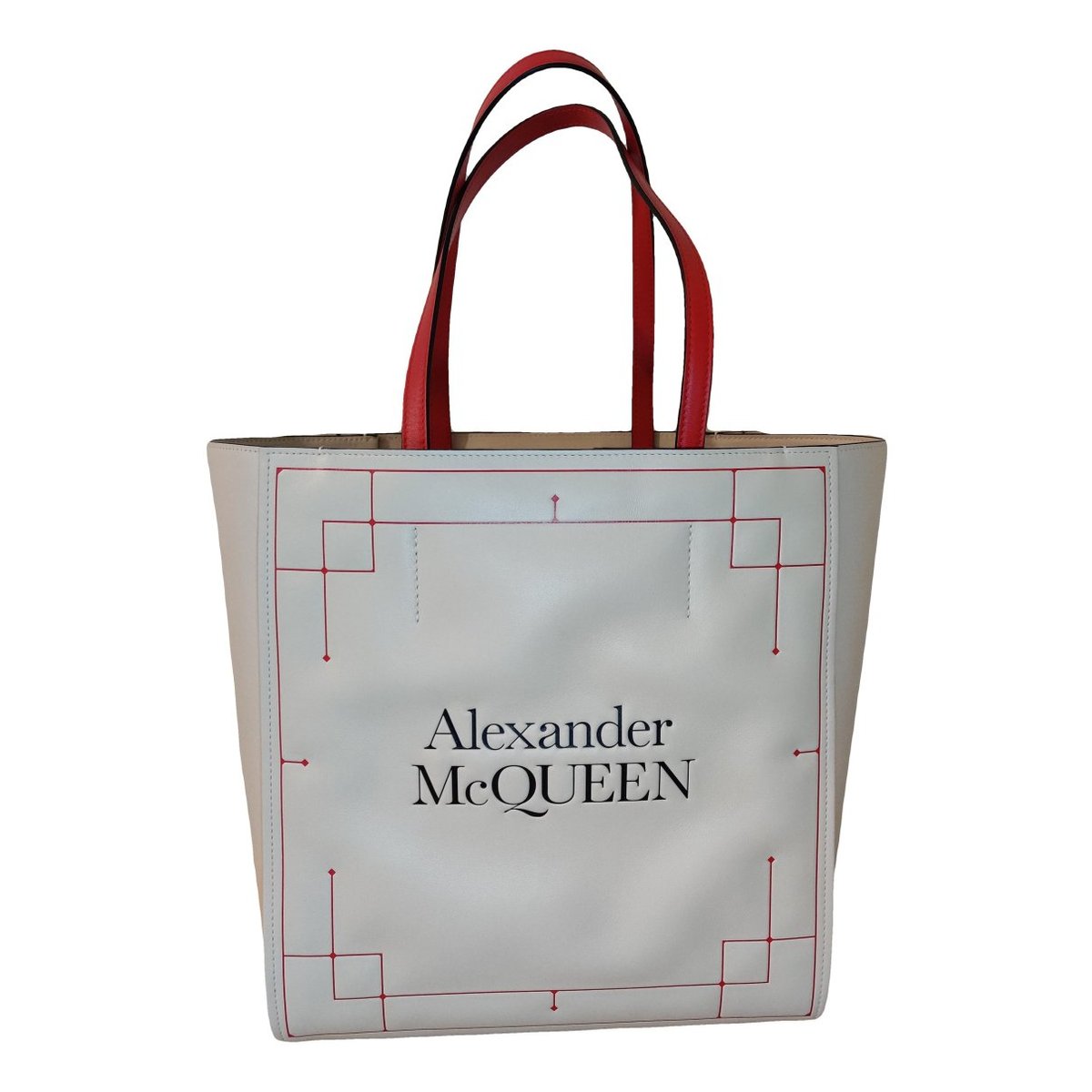 Leather tote