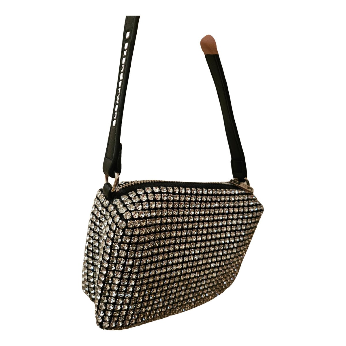 Glitter clutch bag