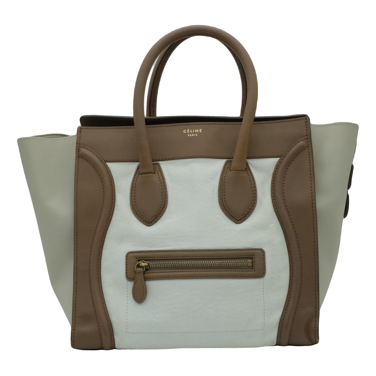 Luggage leather handbag