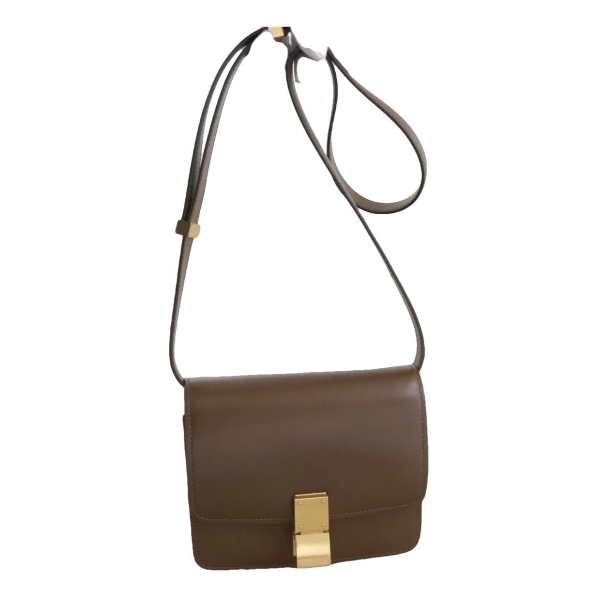 Classic leather crossbody bag