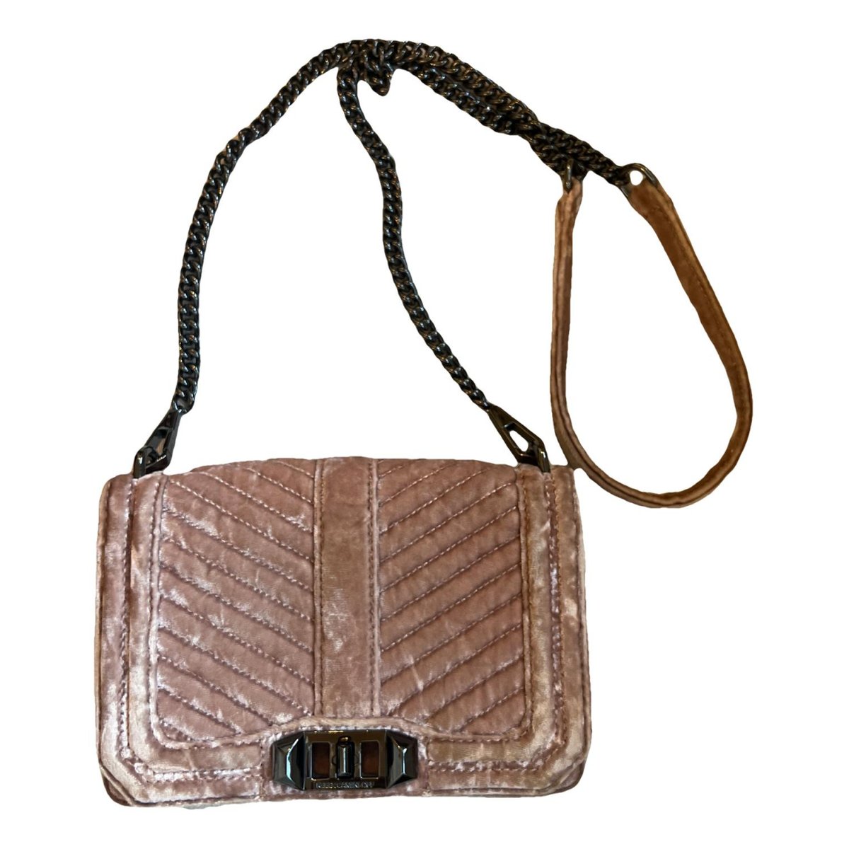 Velvet crossbody bag