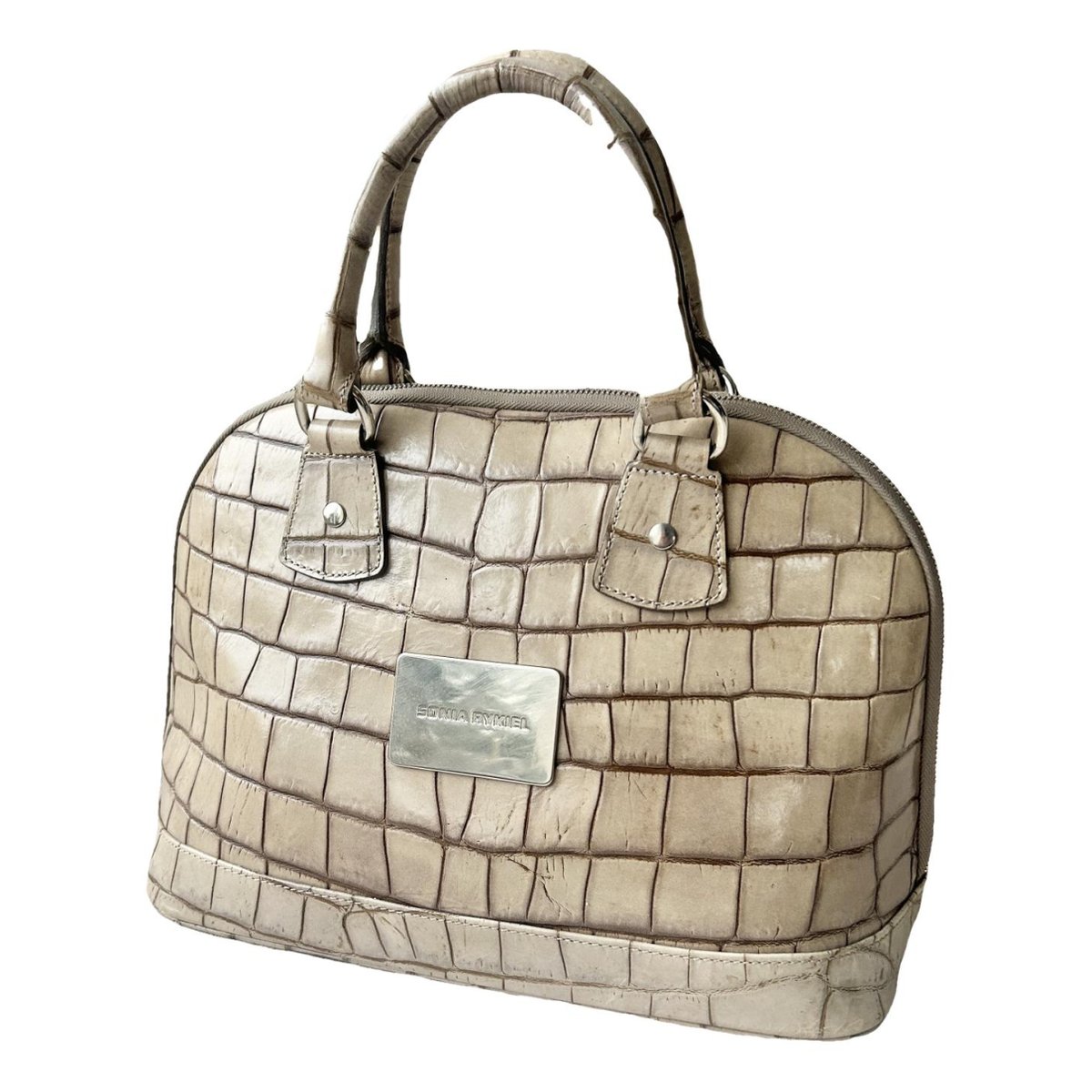 Leather handbag