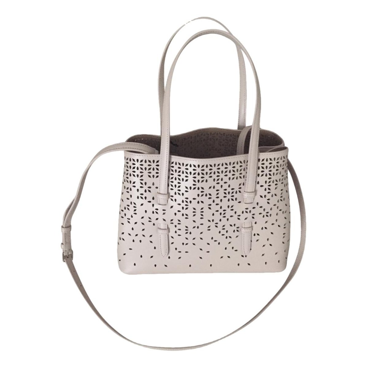 Mina leather crossbody bag