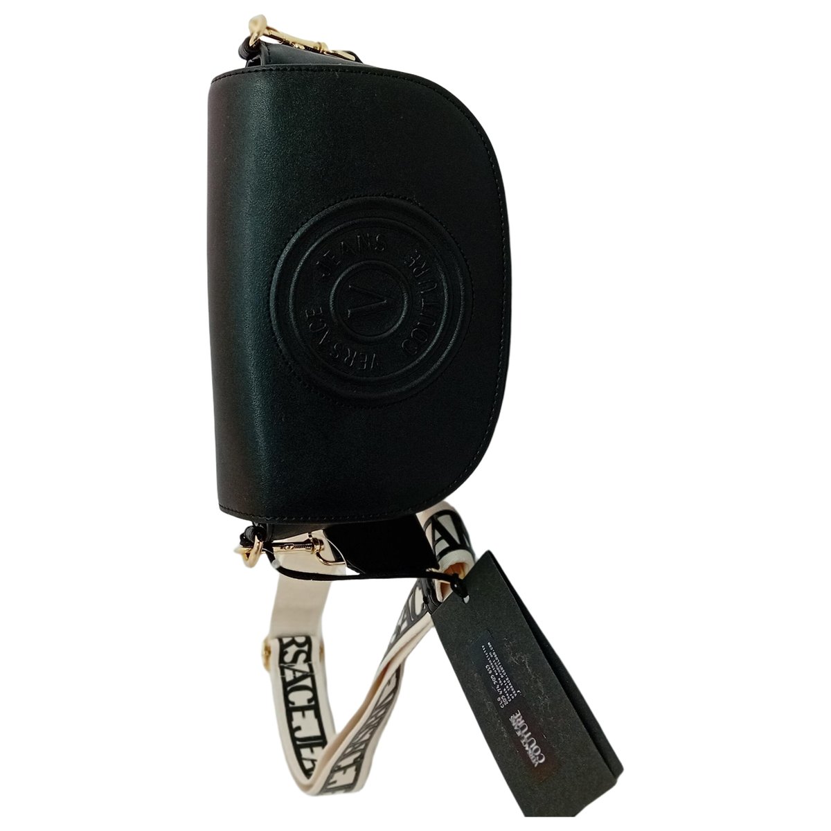 Vinyl crossbody bag